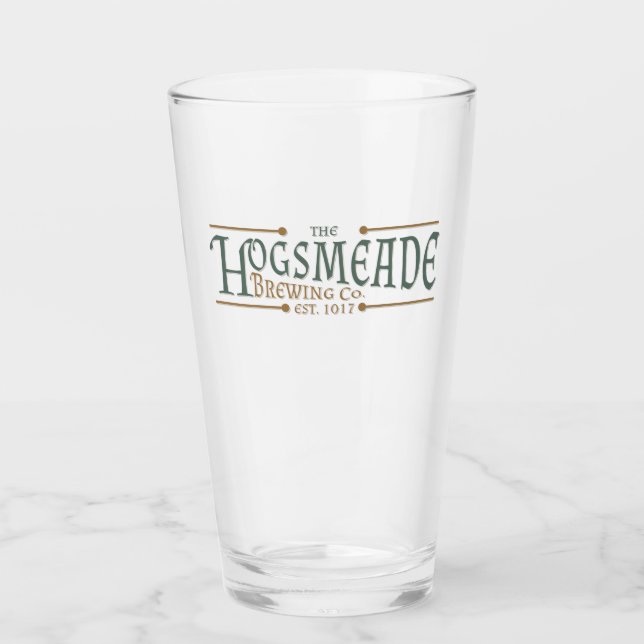 Hogsmeade Brewing Company Glass Tumblers (Front)