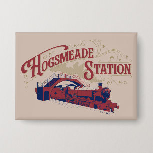 HOGSMEADE Station Vintage Graphic Button