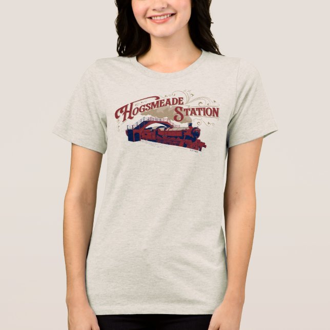 HOGSMEADE Station Vintage Graphic Tri-Blend Shirt (Front)