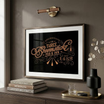 HOGSMEADE™ THE THREE BROOMSTICKS™ Pub & Inn Poster