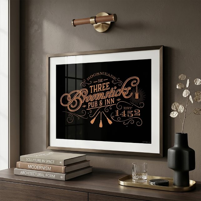 HOGSMEADE™ THE THREE BROOMSTICKS™ Pub & Inn Poster (Creator Uploaded)