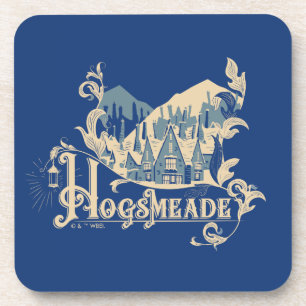 HOGSMEADE™ Vintage Village Graphic Beverage Coaster