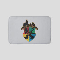 HOGWARTS™ Castle Crest House Pride Badge Bath Mat