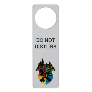 HOGWARTS™ Castle Crest House Pride Badge Door Hanger