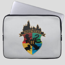 HOGWARTS™ Castle Crest House Pride Badge Laptop Sleeve