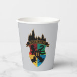 HOGWARTS™ Castle Crest House Pride Badge Paper Cups
