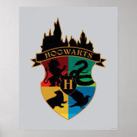 HOGWARTS™ Castle Crest House Pride Badge
