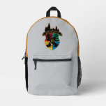 HOGWARTS™ Castle Crest House Pride Badge Printed Backpack