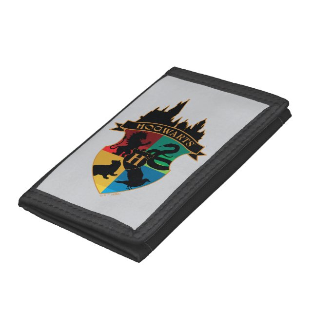 HOGWARTS™ Castle Crest House Pride Badge Trifold Wallet (Bottom)