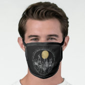 HOGWARTS™ Castle Line Art Face Mask (Worn Him)