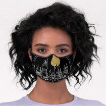 HOGWARTS™ Castle Line Art Premium Face Mask