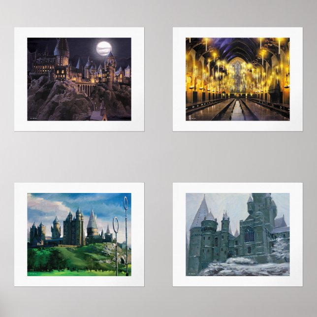 HOGWARTS™ CASTLE WALL ART SETS (Front)