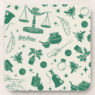 HOGWARTS™ Class Club Pattern Beverage Coaster