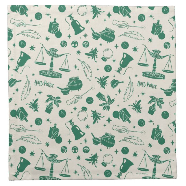 HOGWARTS™ Class Club Pattern Cloth Napkin (Front)