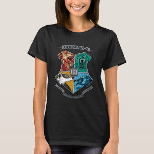 HOGWARTS™ Crosshatched Emblem T-Shirt