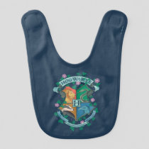HOGWARTS™ Floral Crest Baby Bib