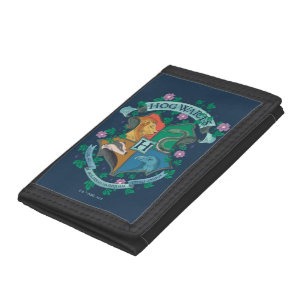 HOGWARTS™ Floral Crest Tri-fold Wallet