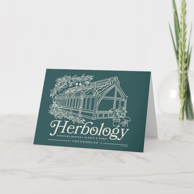 HOGWARTS™ Herbology Greenhouse Card (Front)