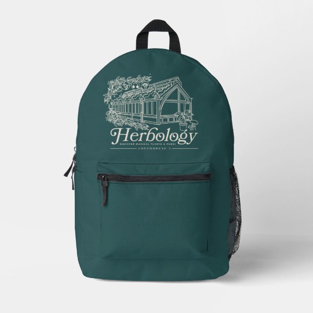 HOGWARTS™ Herbology Greenhouse Printed Backpack (Front)