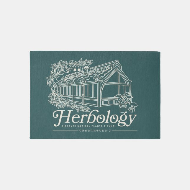 HOGWARTS™ Herbology Greenhouse Rug (Front)