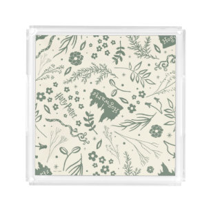 HOGWARTS™ Herbology Magic Pattern Acrylic Tray