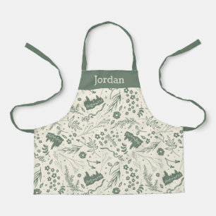 HOGWARTS™ Herbology Magic Pattern Apron