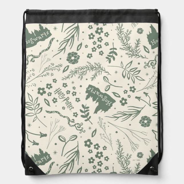 HOGWARTS™ Herbology Magic Pattern Drawstring Bag (Front)
