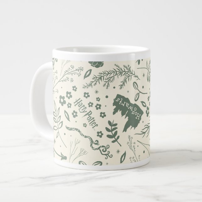 HOGWARTS™ Herbology Magic Pattern Giant Coffee Mug (Front Left)