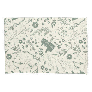 HOGWARTS™ Herbology Magic Pattern Pillow Case