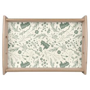 HOGWARTS™ Herbology Magic Pattern Serving Tray