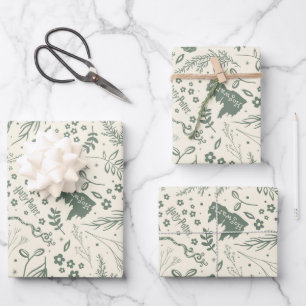 HOGWARTS™ Herbology Magic Pattern Wrapping Paper Sheets