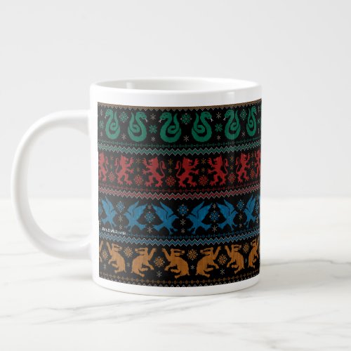 HOGWARTSâ House Animals Cross_Stitch Pattern Giant Coffee Mug