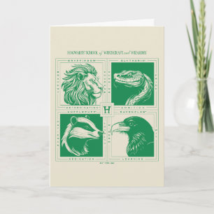 HOGWARTS™ House Animals Grid Card