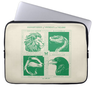 HOGWARTS™ House Animals Grid Laptop Sleeve