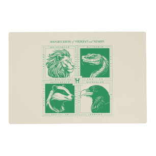 HOGWARTS™ House Animals Grid Placemat