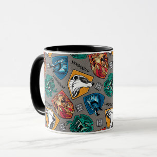 HOGWARTS™ Houses Crosshatched Pattern Mug