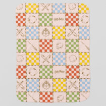 HOGWARTS™ QUIDDITCH™ Team Checker Pattern Baby Blanket