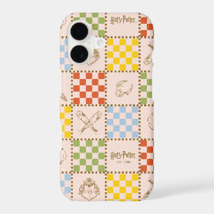 HOGWARTS™ QUIDDITCH™ Team Checker Pattern iPhone 17 Case