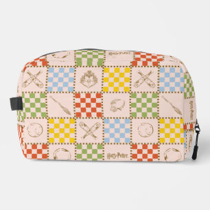 HOGWARTS™ QUIDDITCH™ Team Checker Pattern Dopp Kit