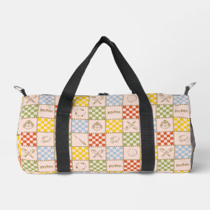 HOGWARTS™ QUIDDITCH™ Team Checker Pattern Duffle Bag