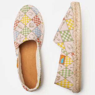 HOGWARTS™ QUIDDITCH™ Team Checker Pattern Espadrilles