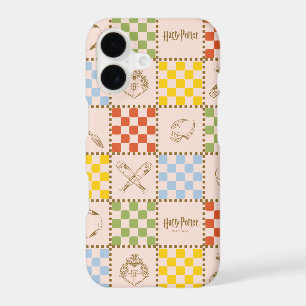 HOGWARTS™ QUIDDITCH™ Team Checker Pattern iPhone 17 Case