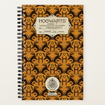 Hogwarts™ School Hufflepuff™ Class Notebook by fantasticbeasts at Zazzle
