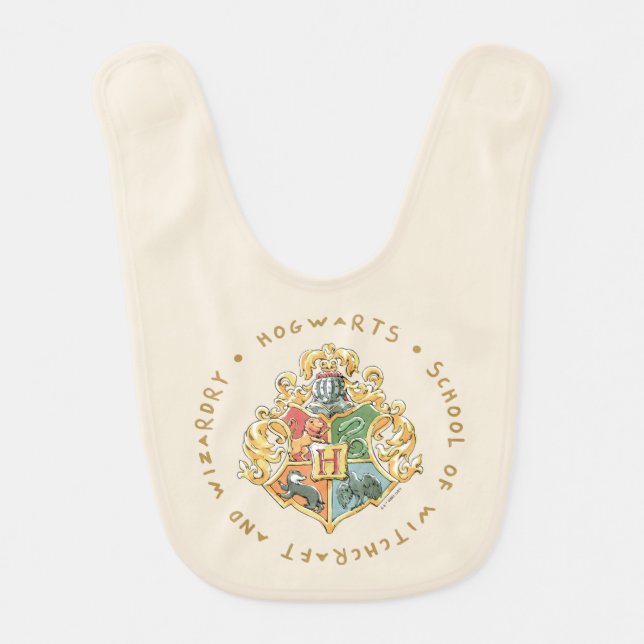 HOGWARTS™ School of Witchcraft and Wizardry Baby Bib (Front)
