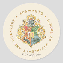 HOGWARTS™ School of Witchcraft and Wizardry Classic Round Sticker