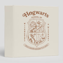 HOGWARTS™ School of Witchcraft and Wizardry Crest 3 Ring Binder