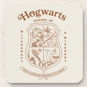 HOGWARTS™ School of Witchcraft and Wizardry Crest Beverage Coaster