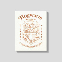HOGWARTS™ School of Witchcraft and Wizardry Crest Canvas Print