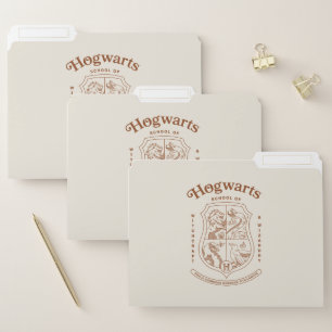 HOGWARTS™ School of Witchcraft and Wizardry Crest File Folder