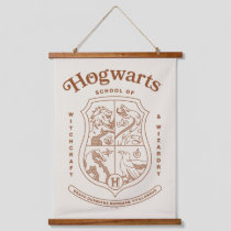 HOGWARTS™ School of Witchcraft and Wizardry Crest Hanging Tapestry